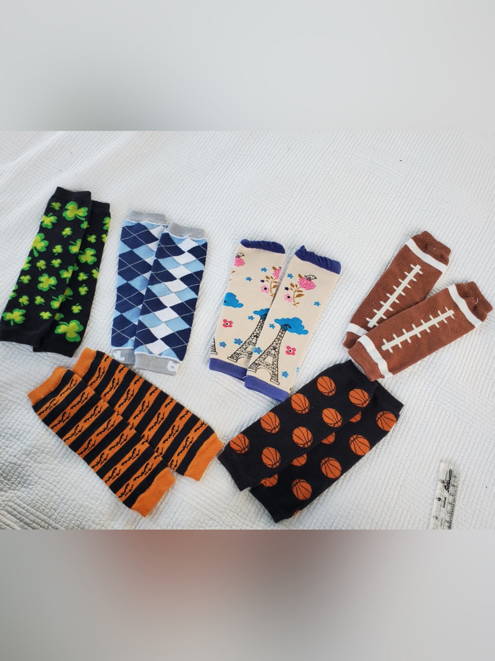 Fun Toddler Leg Warmer Bundle - Multi Color Patterns